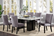 Picture of Celine Grey Upholstered Dining Chair