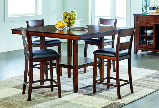 Picture of Arlene Cherry 5 PC Counter Height Dining Room