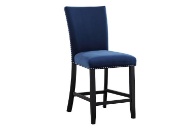 Picture of Celine Blue Upholstered Counter Height Dining Chair