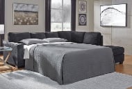 Picture of Altari Charcoal Sleeper Sectional With Chaise
