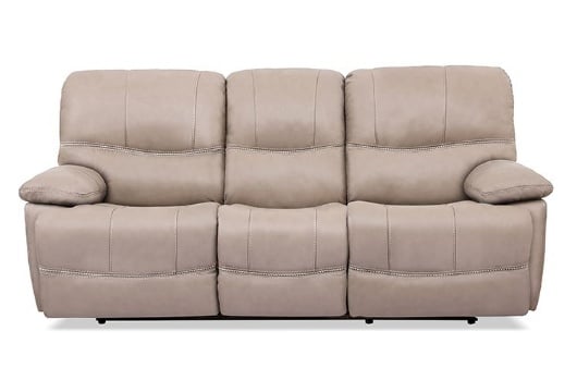 Picture of Dominic Taupe Leather Power Reclining Sofa