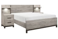 Picture of Augusta Grey 7 PC Queen Wall Bed