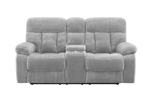 Picture of Luna Stone Reclining Console Loveseat