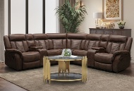 Picture of Roman Brown Reclining Sectional 