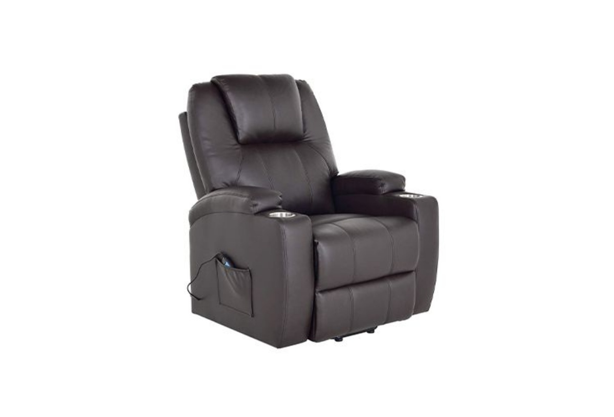 Picture of Derrick Chocolate Lift Recliner With Heat & Massage