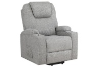 Picture of Beau Grey Lift Recliner With Heat & Massage