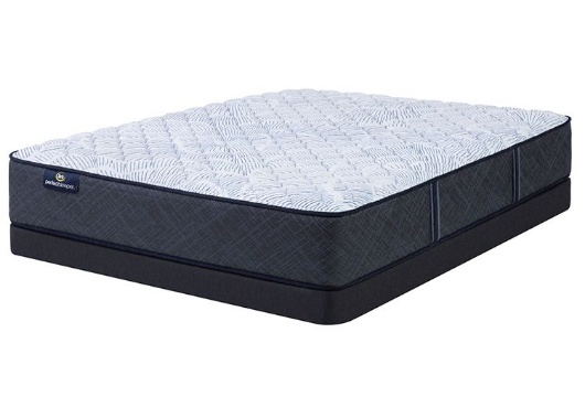 Picture of Serta Blue Lagoon Firm King Mattress & Low Profile Boxspring