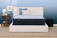 Picture of Serta Blue Lagoon Plush Queen Mattress & Boxspring
