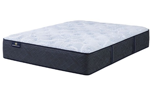 Picture of Serta Blue Lagoon Plush King Mattress & Low Profile Boxspring