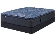 Picture of Cobalt Calm Pillow Top Queen Mattress & Boxspring