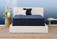 Picture of Serta Cobalt Calm Firm Pillow Top Queen Mattress & Low Profile Boxspring
