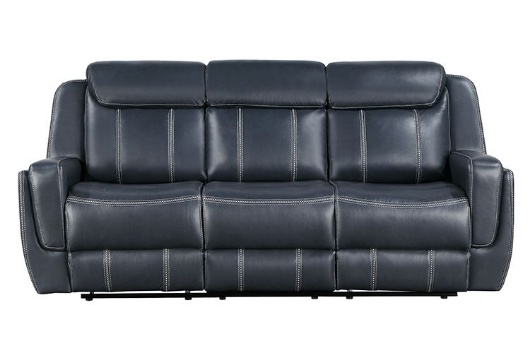 Picture of Edwin Blue Reclining Sofa