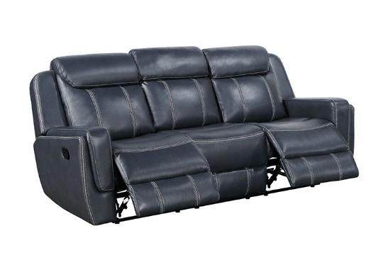Picture of Edwin Blue Reclining Sofa