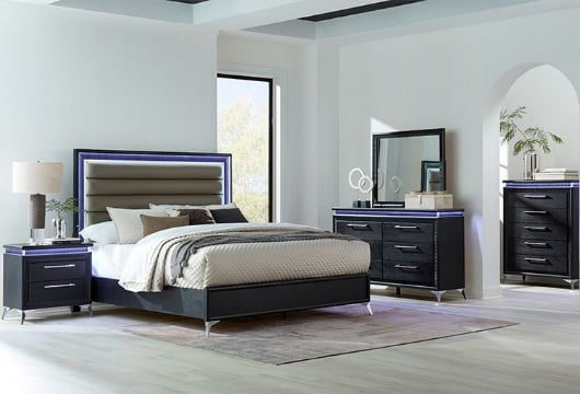 Picture of Olympus 5 PC King Bedroom With LED Lights