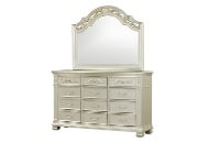 Picture of Seville Gold Dresser & Mirror