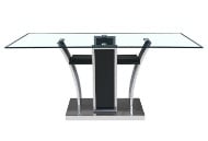 Picture of Mirage Dark Grey/Chrome Dining Table