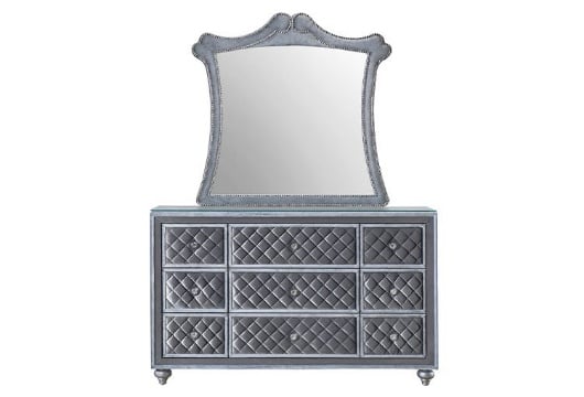 Picture of Cameo Grey Dresser & Mirror