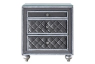 Picture of Cameo Grey Upholstered Nightstand