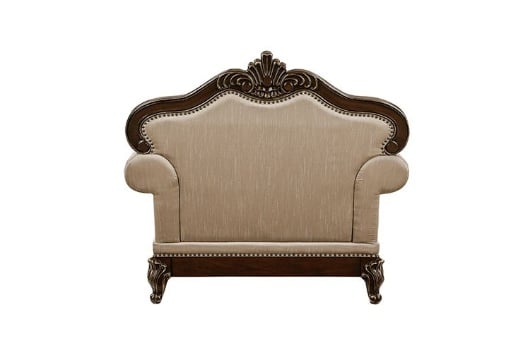 Picture of Dynasty Gold Wood Trim Chair