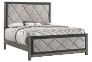 Picture of Brennen Grey 3 PC Queen Upholstered Bed