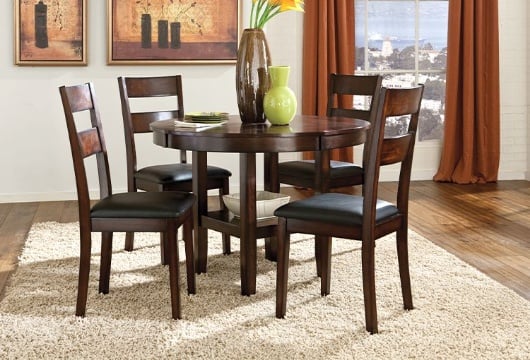 Picture of Arlene Cherry Round 5 PC Dining Set