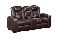 Picture of Titan Brown Reclining Sofa & Loveseat