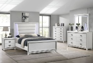 Picture of Moondance White 3 PC King Bed
