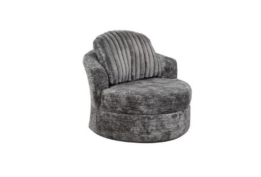 Picture of Collette Charcoal Swivel Chair
