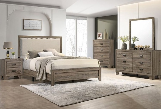 Picture of Millie Driftwood 3 PC Queen Bed