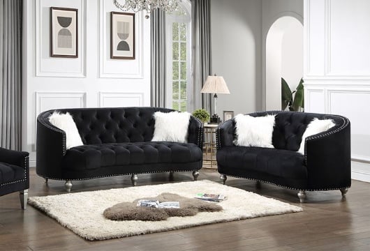 Picture of Aspire Black Sofa 