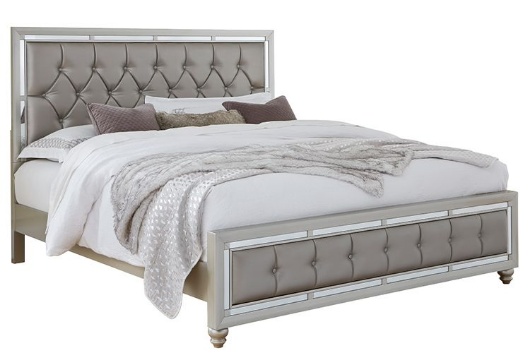 Picture of Riley Silver 3 PC Queen Upholstered Bed