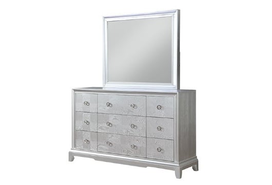 Picture of Ravello Silver Dresser & Mirror