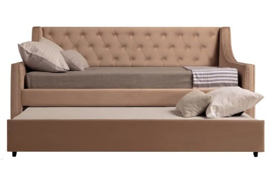 Picture of Chloe Beige Upholstered Day Bed