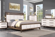 Picture of Genesis 3 PC Queen Bed With Lights