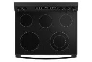 Picture of GE Black Electric Range with Self-Clean