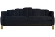 Picture of Empire Black Sofa & Loveseat With LED Lights