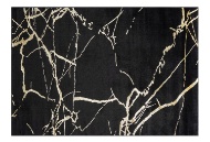 Picture of Impress Black/Gold Accent Rug
