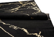 Picture of Impress Black/Gold Accent Rug
