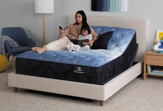 Picture of Serta Brecon Medium Support King Mattress & Adjustable Base