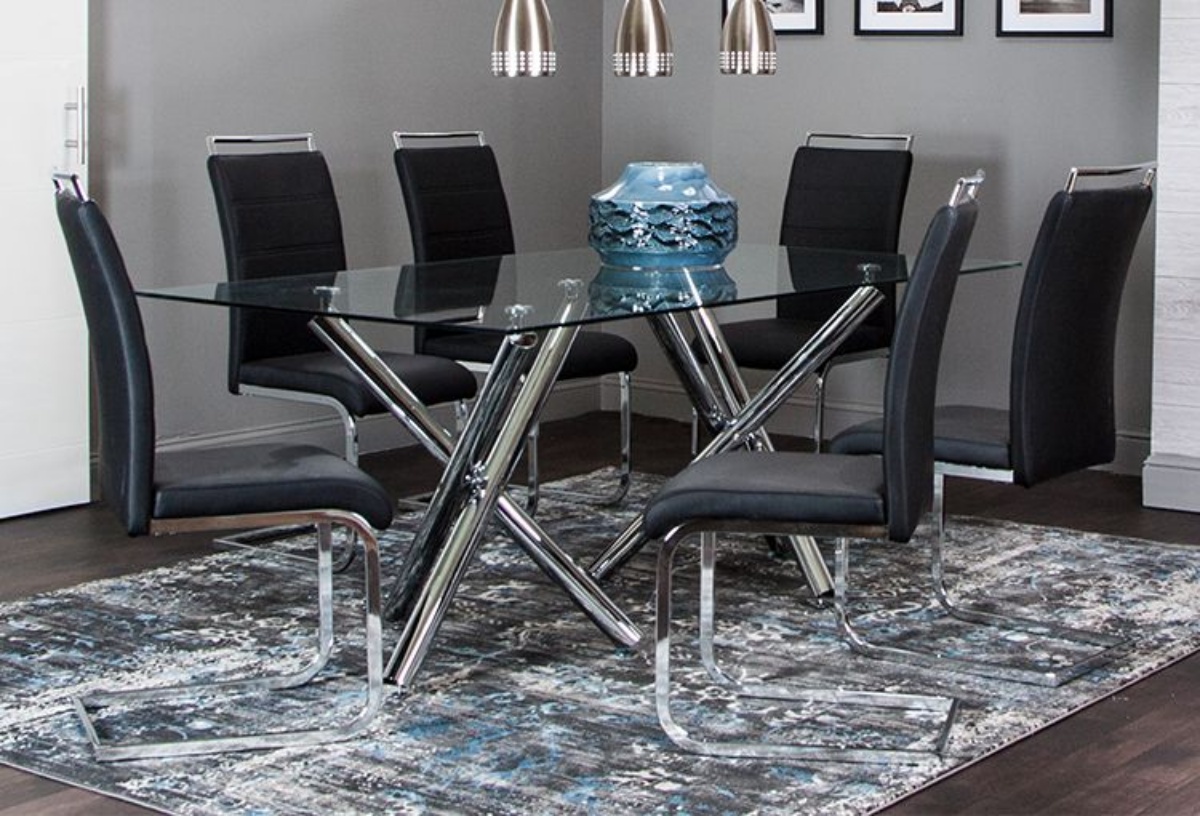 Picture of Mantis 5 PC Dining Room Black