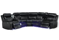 Picture of Maverick Power Reclining Sectional With Bluetooth