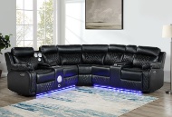 Picture of Maverick Power Reclining Sectional With Bluetooth