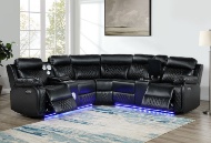 Picture of Maverick Power Reclining Sectional With Bluetooth