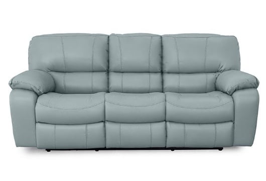 Picture of Dominic Aqua Leather Power Reclining Sofa
