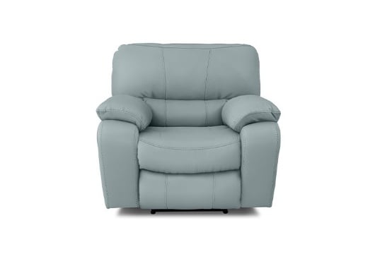 Picture of Dominic Aqua Leather Power Recliner