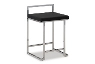 Picture of Madanere Black/Chrome Counterstool