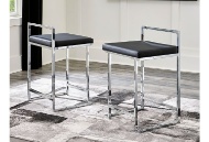 Picture of Madanere Black/Chrome Counterstool