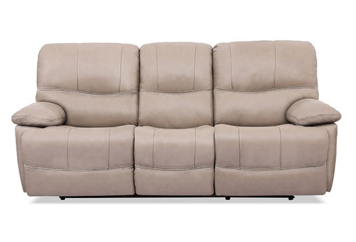 Picture of Dominic Taupe Leather Power Reclining Sofa