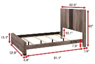 Picture of Rangley 3 PC King Bed