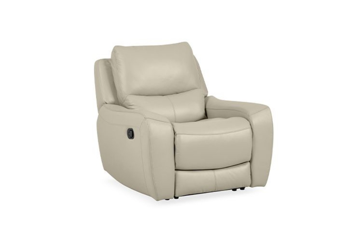 Picture of Sidney Beige Leather Power Recliner